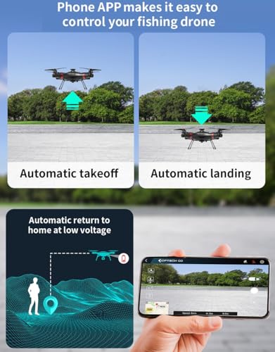 Camoro Ideafly Fishing Drone 3KG Payload 4K Camera Standard Set