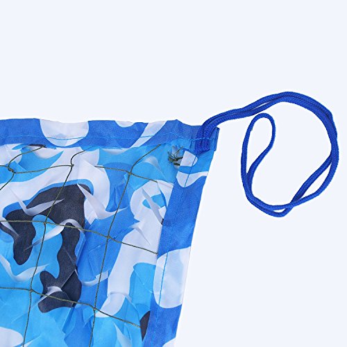 WarmHeartting Camouflage Net Blue Ocean Camo for Photography Background & Hunting Blinds