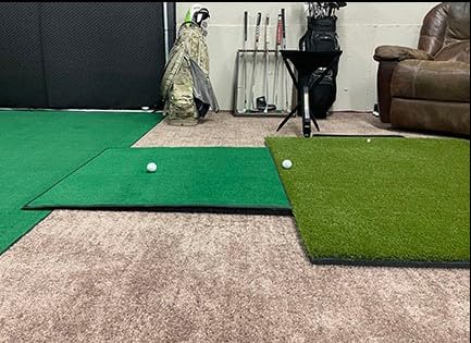 Big Moss Golf Pro Indoor Simulator Practice Bay Multicolor