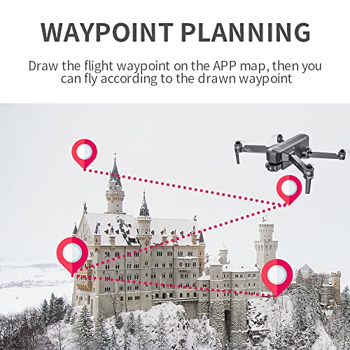 SJRC F11S 4K PRO Drone HD Camera GPS WiFi Gimbal Foldable Quadcopter Black