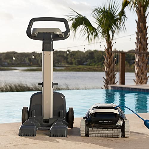 Dolphin Explorer E20 Robotic Pool Vacuum Cleaner Gray