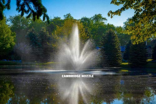 Scott Aerator Triad Fountain - 1 HP 230V Single Phase Aerating Pond Fountain