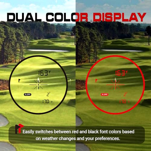 ZYDAR Pro Z1 Golf Rangefinder with Slope Black