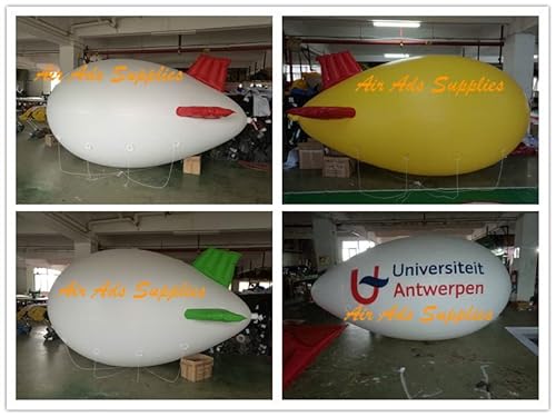 Air-Ads Supplies Giant Inflatable Advertising Blimp White