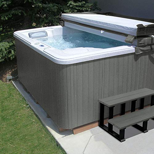 Highwood Hot Tub Cabinet Spa Replacement Kit Coastal Gray