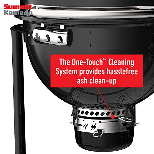Weber Summit Kamado S6 Charcoal Grilling Center Black