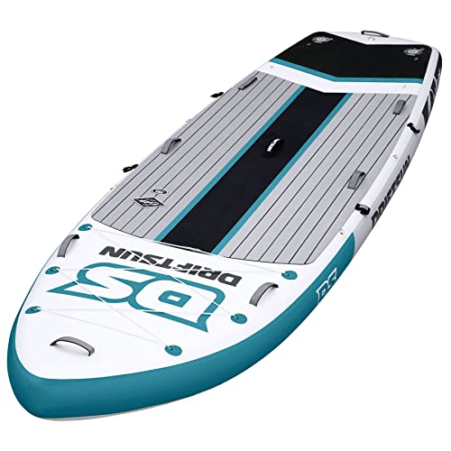 Driftsun Inflatable Paddle Board Teal 12ft x 45in Extra Wide Stand Up SUP Package