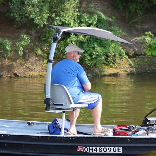 TACO Marine ShadeFin Mini with Bag & Swivel Seat Mount Kit White