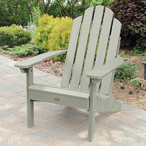 Highwood Classic Westport Adirondack 3-Piece Set, 2 Chairs & Coffee Table, Eucalyptus