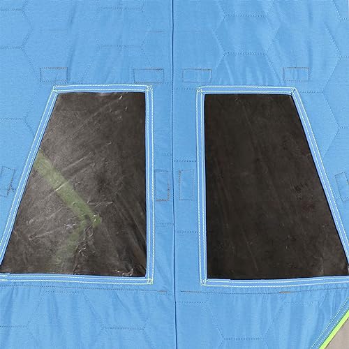 CLAM X500 Insulated 90 Gram Full Thermal Trap 5 Sided Lookout Outdoor Fishing Hunting Hub Tent Shelter Prior Thermal Model