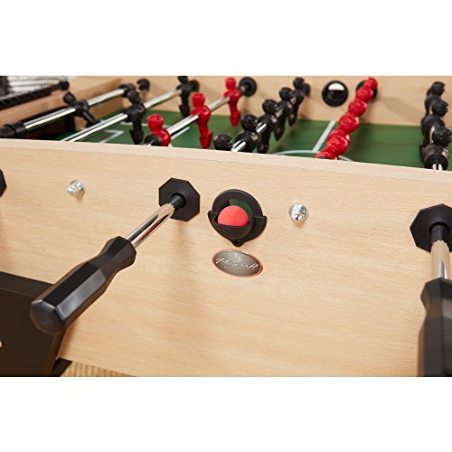 Playcraft Milan - European Style Foosball Table Light Maple