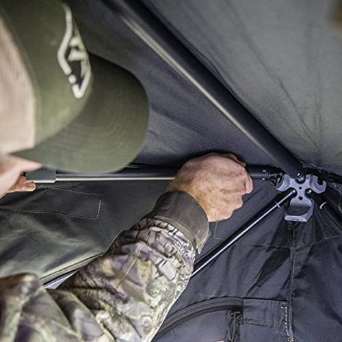 CAGE PERMANENT HUB BLIND R30 Hunting Blind Olive Tan