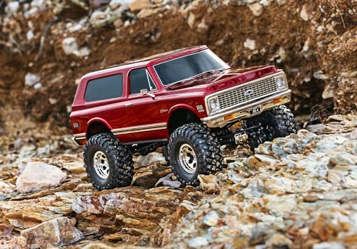 Traxxas TRX-4 1972 Chevy K5 Blazer High Trail 1/10 4WD Crawler Red