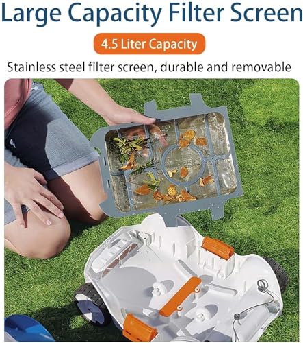 VEraiz Cordless Robotic Pool Cleaner Automatic Vacuum