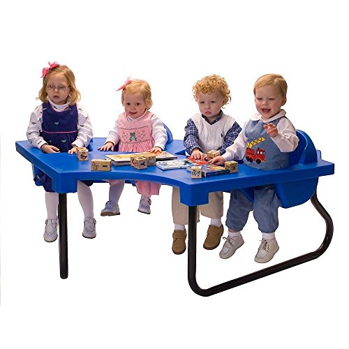 The Original Toddler Table Junior 4 Seat Blue