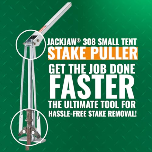 Construction Accessories, Inc. JackJaw 308 Heavy-Duty Tent Stake Puller