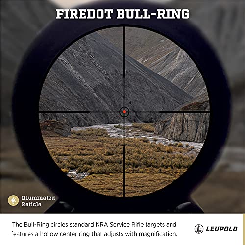 Leupold VX-4.5HD 1-4.5x24 CDS-ZL2 FireDot Bull-Ring Reticle Riflescope Illum. FireDot Bull-Ring CDS