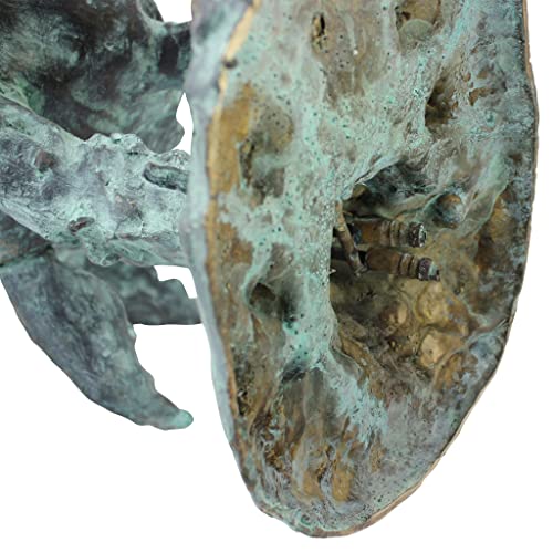 Design Toscano Sea Turtles Bronze Garden Statue Two Tone Bronze & Verdigris