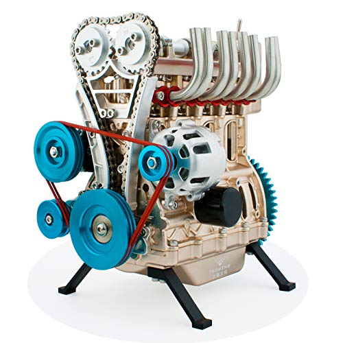 DjuiinoStar Vehicle Engine Model Kit 4-Cylinder DM13-1