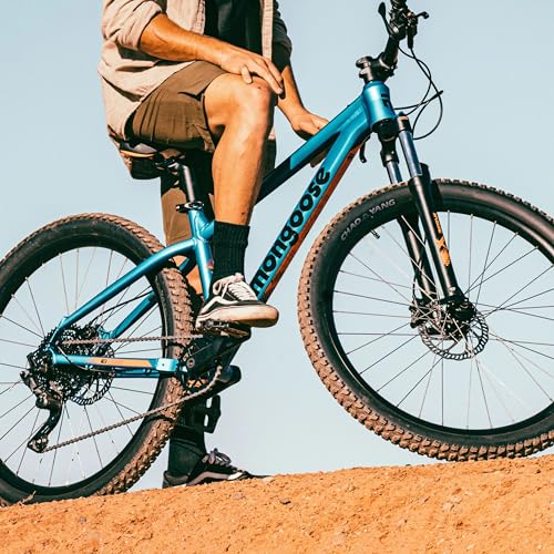 Mongoose Switchback 2 Mountain Bike 9-Speed 29-Inch Wheels Medium Grey