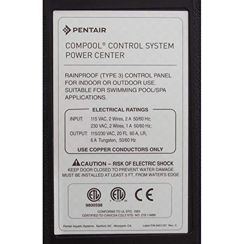Pentair LX8202 ComPool Emergency Shut-off Control System 115/230V
