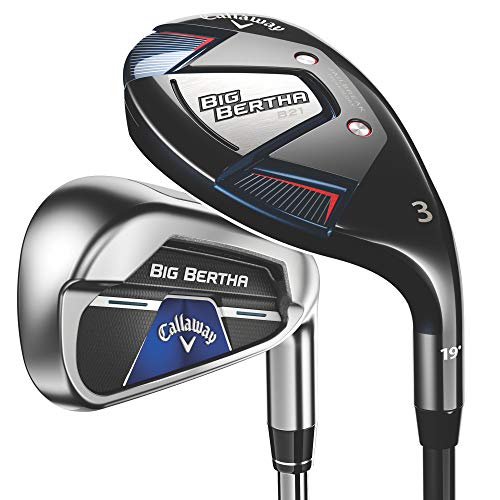 Callaway Big Bertha B21 Combo Iron Set 7 Clubs Graphite Right Silver