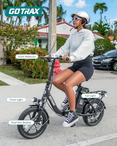 Gotrax NEPHELE 16" Folding Electric Bike White