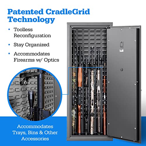 SecureIt Agile Model 52 Modular Fast Access Gun Safe Grey