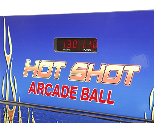 Hathaway Hot Shot Arcade Ball Roll and Score Machine Table Blue