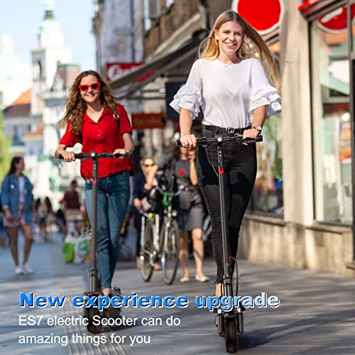 Aovowheel Electric Scooter 8.5" Tires, 19 Mph, Folding Commuter Black