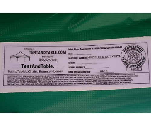 TentandTable 20-Foot x 30-Foot Tent Top Green
