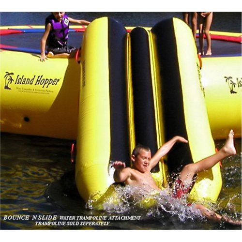 Island Hopper Bounce N Slide Water Trampoline Attachment Yellow Slide Only