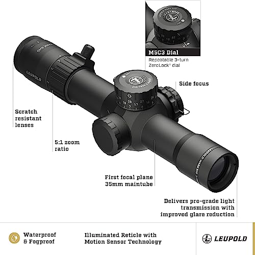 Leupold Mark 5HD 2-10x30 M5C3 FFP Illum. TMR Riflescope Matte Finish