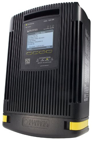 Blue Sea Systems 12V DC 40A P12 Battery Charger Blue