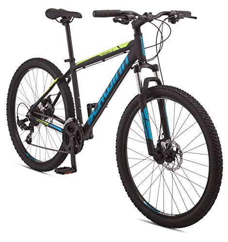 Schwinn Mesa 2 Adult Mountain Bike 21 Speeds 27.5 Inch Wheels Medium Aluminum Frame Black