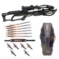 RAVIN R10 Predator Crossbow Bundle with Hard Case, Shoulder Sling, and Broadheads Gray