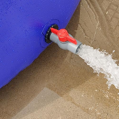 5sssallefaa Large-Capacity Emergency Water Tank PVC Foldable Water Container 2000L