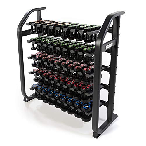 Power Systems Denali Series Vertical Dumbbell Rack Black