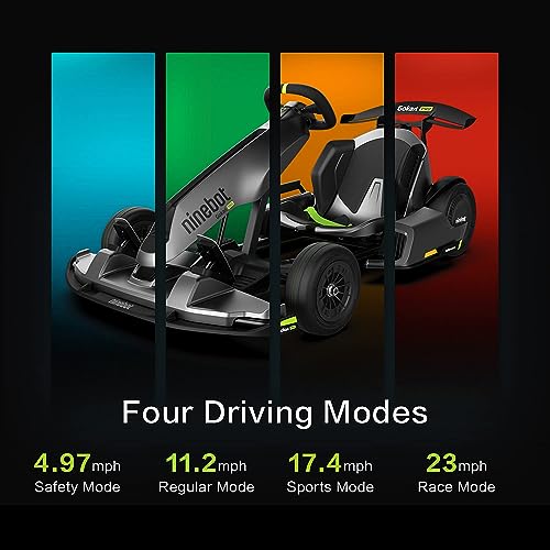 Segway Ninebot Electric GoKart Pro 23mph 15.5 Mile Range Black
