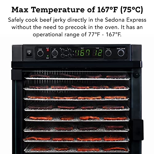 Tribest Sedona Express SDE-S6780-B Digital Food Dehydrator Black