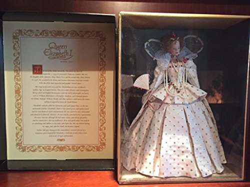 Mattel Barbie Collector B3425 Queen Elizabeth White