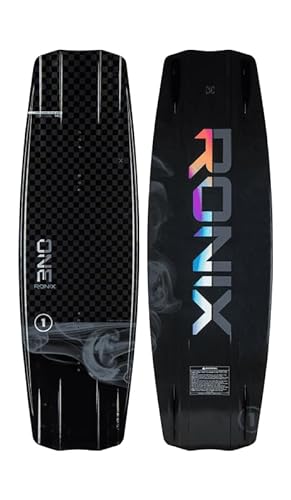 Ronix Wakeboard - Mens One - Blackout Technology - Iridescent Smoke - 138 Black
