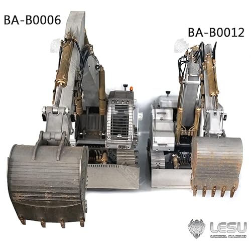 TOUCAN RC HOBBY 1/14 Lesu Metal Three-Arm Hydraulic RC Excavator Model