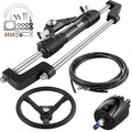 VEVOR Hydraulic Outboard Steering Kit 300HP with Helm Pump & 18 ft Hose