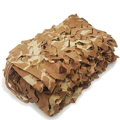WarmHeartting Camo Netting for Decoration Desert