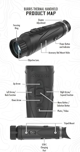 Burris BTH35 V3 Thermal Imaging Monocular Black