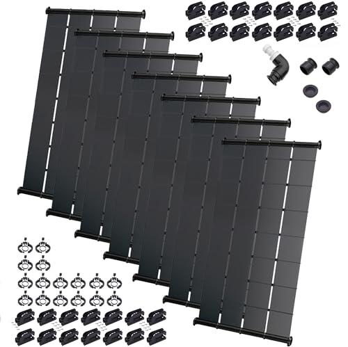 Fenix Pool Solar Heliocol Solar Pool Heater DIY Kit Black