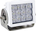 MarinersWarehouse VisionX Imtra 12-LED Marine Deck Light 11-65VDC 84W White Finish IP68/69K