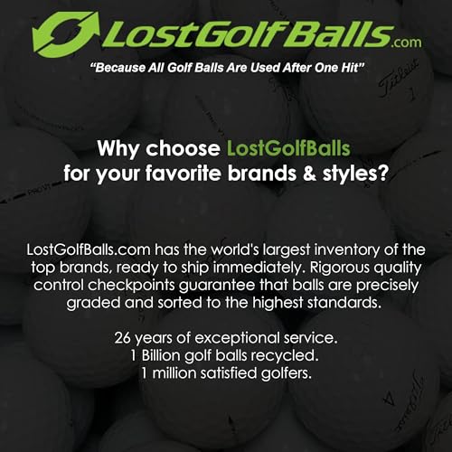 LostGolfBalls.com Titleist Pro V1 Golf Balls 500 AAA Quality White