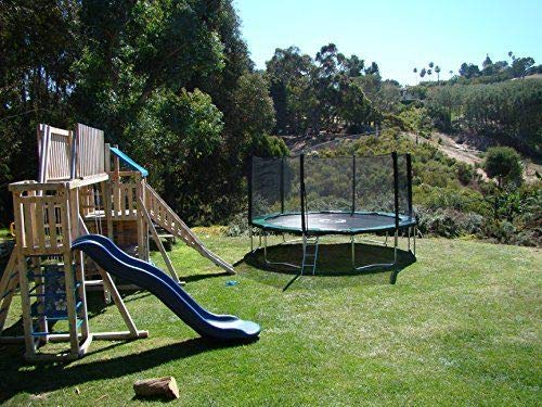 Best Trampoline USA Galactic Xtreme 16 ft Round Trampoline Heavy Duty